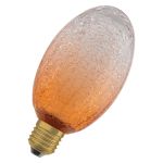 Osram Decor LED Lamp Arancione Vetro E27 3.5W 300lm - 827 Bianco Molto Caldo | Sostitutiva 25W
