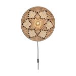 Good&Mojo Luce Da Parete Andros Natural/Bianca | Adatto per 1x E27 