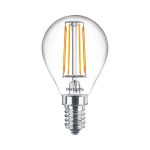 Philips Master Value LED Lustre E14 Sferica Filamento Chiara 3.4W 470lm - 927 Bianco Molto Caldo | Miglior resa cromatica - Dimmerabile - Sostitutiva 40W