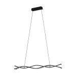 Eglo Luce Pendente Lasana 3 Acciaio Aluminium Nero 11W 1500lm - 830 Luce Calda -  | IP20
