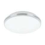 Eglo Parete e Luce da soffitto Pinetto Acciaio Bianca 15.6W 1900lm - 840 Bianco Freddo | IP44 