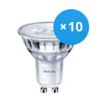 Confezione Multipack 10x Philips Corepro LED Faretti GU10 PAR16 2.7W 230lm 36D - 840 Bianco Freddo | Sostitutiva 25W