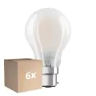 Confezione Multipack 6x Osram Classic LED B22d Pera Filamento Ghiaccio 11W 1521lm - 865 Luce Del Giorno | Dimmerabile - Sostitutiva 100W
