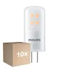 Confezione Multipack 10x Philips CorePro LED Capsula G4 Ghiaccio 2.1W 210lm - 827 Bianco Molto Caldo | Dimmerabile - Sostitutiva 20W