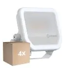 Confezione Multipack 4x Ledvance Proiettore LED Aluminium Bianca 17W 2200lm 100D - 830 Luce Calda -  | IP66 - Simmetrico