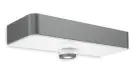 Steinel LED Luce da parete XSolar SOL-O Antracite 140lm - 830 Luce Calda | Solar - Sensore di movimento e luce 